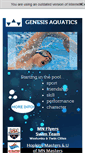 Mobile Screenshot of genesisaquatics.org